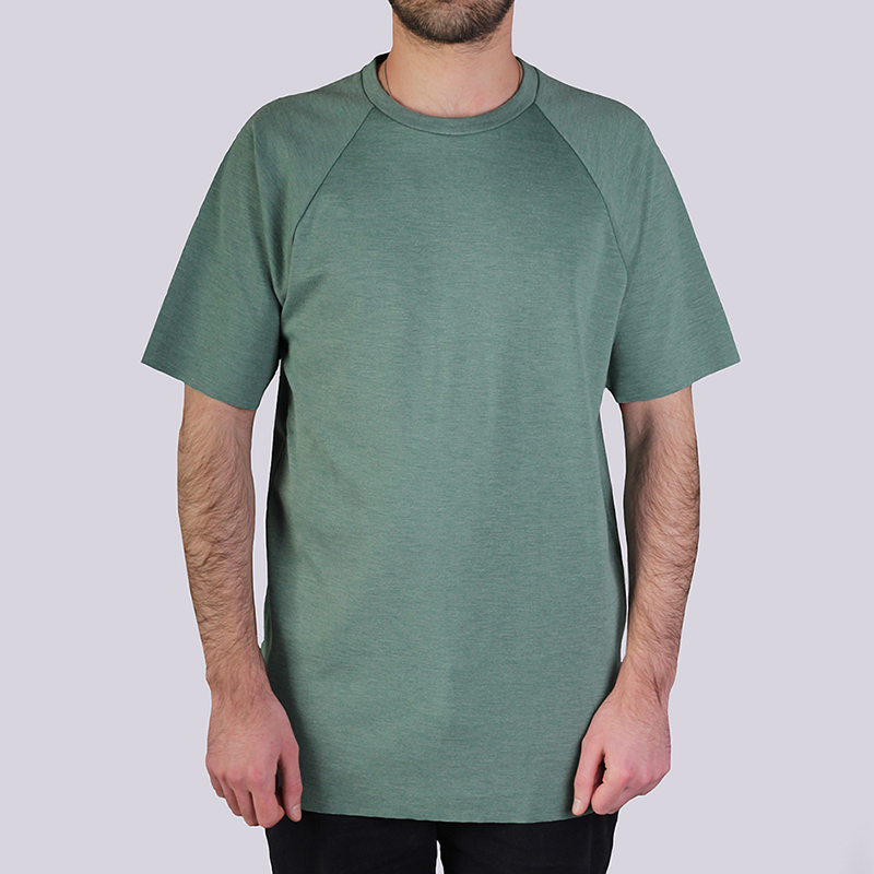 мужская зеленая футболка Jordan 23 Lux SS Raglan Top 834547-340 - цена, описание, фото 1